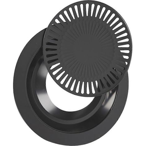 Poêle à viande grillée antiadhésive en fonte résistante aux hautes températures, design carré et simple, idéale pour les week-ends et les jours fériés (1 pièce) (1/5)