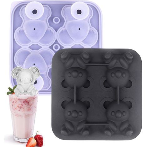 À Glace En Silicone Koala Bac Glaçons pour Congélateur (1/5)