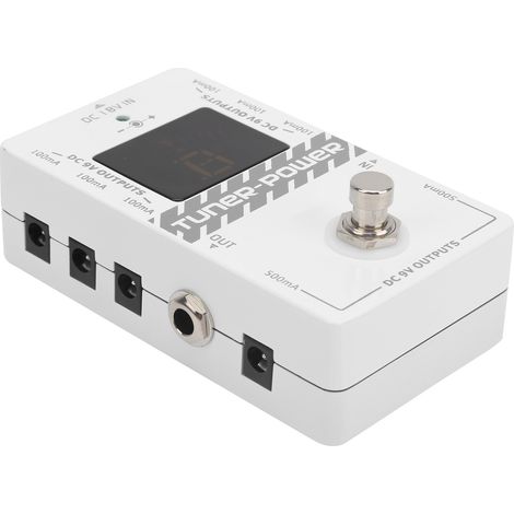 Accordeur, alimentation 2 en 1 pour guitare électrique, effets d'accordage, 8 sorties isolées, accessoires, prise AU, 100-240 V (1/5)