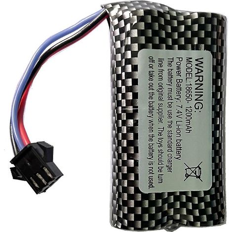 7,4V 1200mAh Akku für F1 F2 RC-Autos