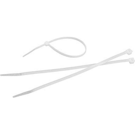FASCETTE NYLON BIANCHE 4,8X300MM 50PZ  TOLSEN