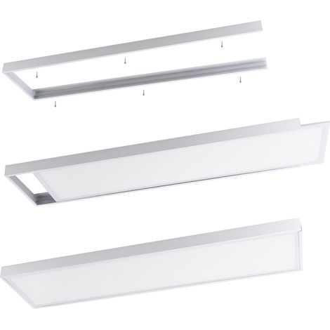 Marco Instalación Superficie Panel LED 120x30Cm