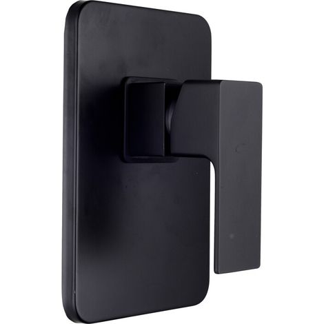 SERIE ELEGANT MISCELATORE INCASSO DOCCIA NERO OPACO