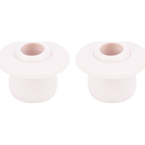 Conector de chorro de spa de PVC, 20 mm de diámetro, mayor comodidad, boquilla tipo ojo de buey para piscina, jacuzzi, manguera de 40 mm, 2 piezas (1/5)