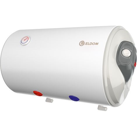 Eldom – Chauffe-eau électrique 80L horizontal 2kW – Énergie C – Protection sextuple – Installation facile – Conception compacte (1/4)