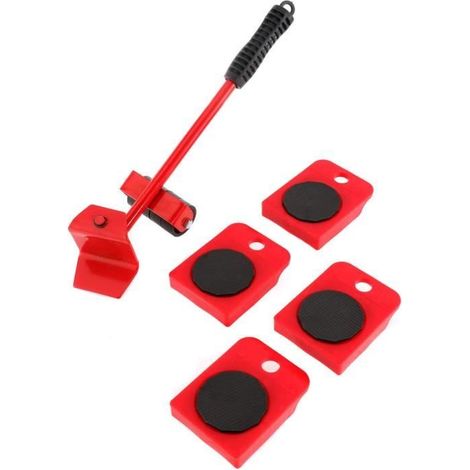 Kit de Deplace Meuble Lourd,Deplace Meuble a Roulette,Kit Demenagement Meuble,Leve Meuble a Roulette,roulettes pour Meubles Jus (1/4)