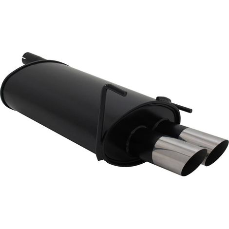 Silencieux Echappement Mercedes CLK W208 97-02 - 2x76mm MS-13740661