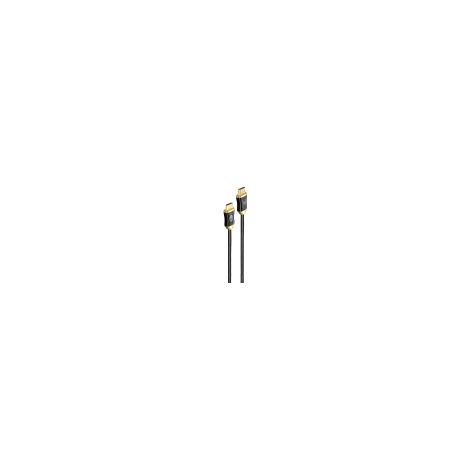 Gembird kábel HDMI 8K High speed (M - M), aktívny, optický (AOC), s Ethernetom, prémiový, pozlátené kon., 5 m, čierny