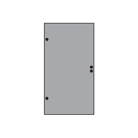 VETRO TÜR-Glasscheibe Dek.84 987 x 1800 mm, DIN Links satin