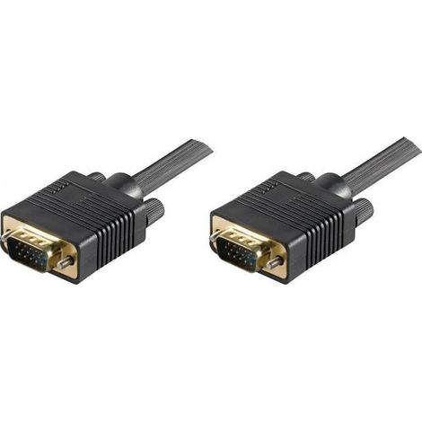 Microconnect MONGG7B Cavo VGA (D-Sub) VGA (D-Sub) nero da 7 m - Cavi VGA (7 m, VGA (D-Sub), VGA (D-Sub), Maschio, Maschio, Nero)