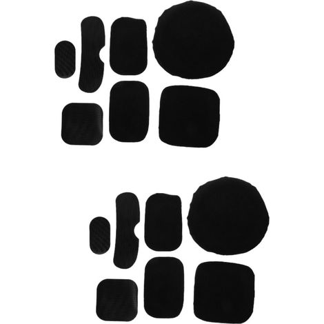 2ensembles Set De Remplacement De Rembourrage Éponge pour Casque Accessoires De Casque Respirants Et Confortables Compatibles avec Équipements De Sport Et Activités Extérieures (1/5)