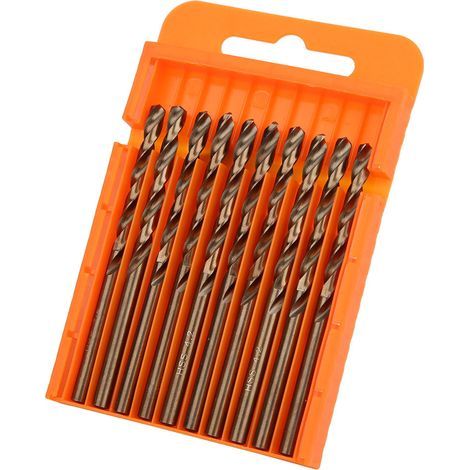 10 forets HSS 4,2mm en acier rapide pour perçage métal, outil électrique perçage précis, lot de 10 pièces. (1/5)