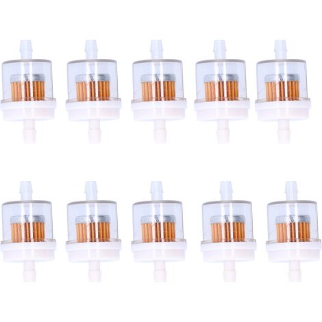 Lot de 10 filtres à carburant en plastique de rechange pour outils de jardin, compatibles avec GCV160 (1/5)