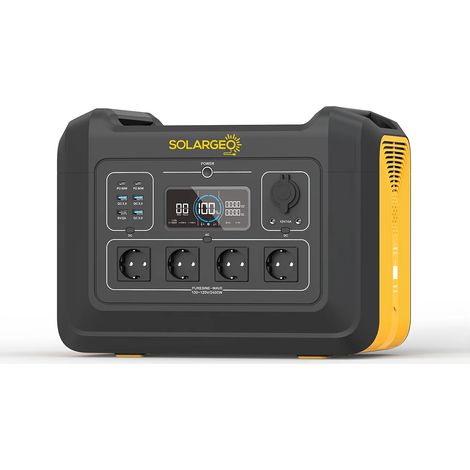 Batteria elettrica portatile Capacità 2232 Wh 2400 W - ELECFULL (1/5)