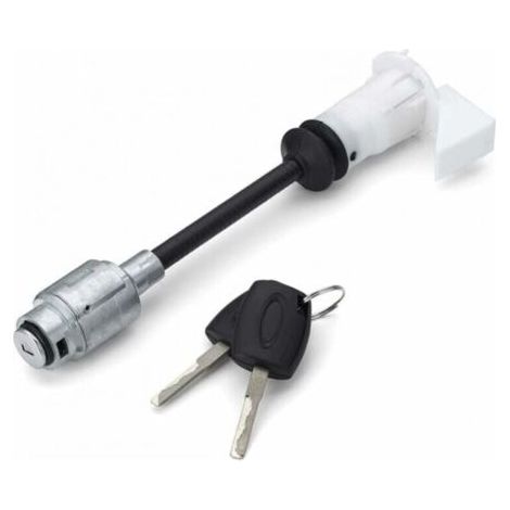 Motorhaubenschloss für Focus MK2 C-Max, Motorhauben-Entriegelungssatz 2004-2012 1343577 Lange Ausführung mit 2 Schlüsseln (1/4)