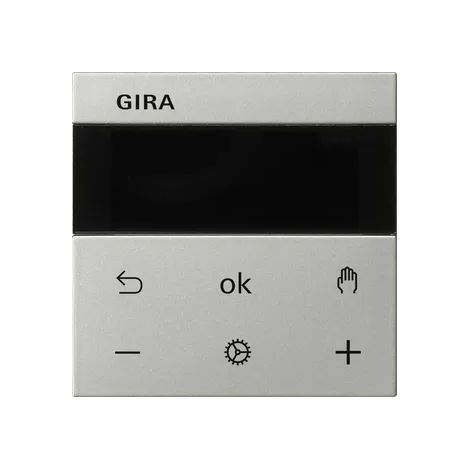 Gira S3000 RTR Display System 55 Edelstahl [5393600], 5393 600