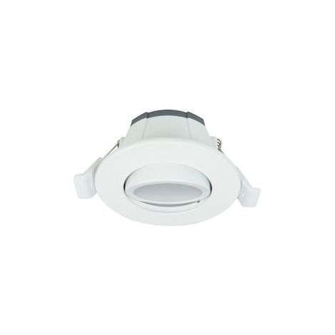 spot encastré à led - europole led up - 6w - bluetooth - orientable - blanc - europole 57019