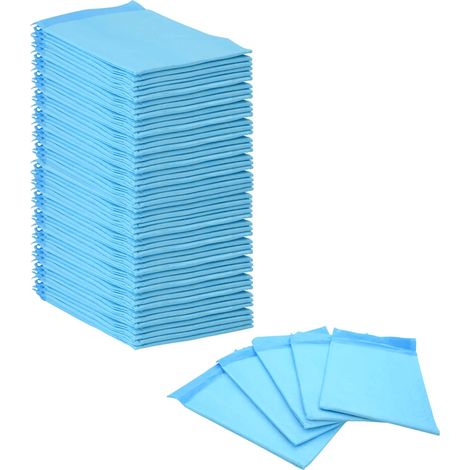 vidaXL Non-woven Fabric Pet Training Pad 50 pcs 60 x 60 cm