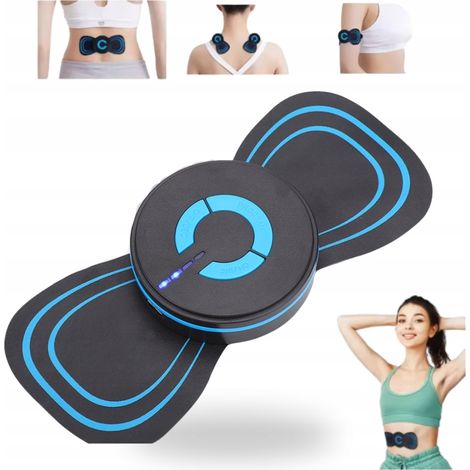 Dispositivo di elettrostimolazione muscolare EMS, massaggiatore per collo, schiena e corpo (1/5)