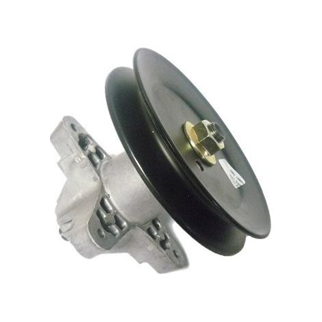Palier de lame adaptable MTD – Compatible tracteurs-tondeuses 97 cm – Diamètre poulie 142 mm – Pour modèles OLEO MAC – F1 Distribution (1/2)
