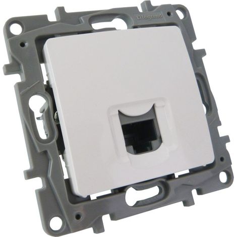 Conector para ordenador Niloe RJ45 cat. 5 UTP blanco 764571 (1/3)