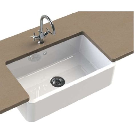 Blanco Villae Farmhouse - Keramikspüle, 80x46 cm, strahlend Weiß 525163 (1/2)