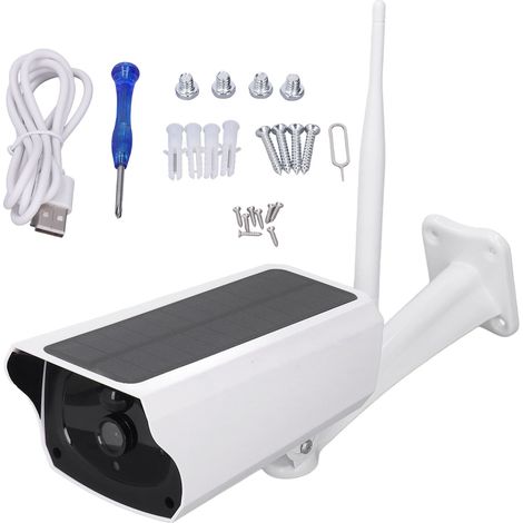 1080P 2MP Solar-Außenkamera mit PIR-Bewegungserkennung, Nachtsicht, Zwei-Wege-Audio und IP67-Wasserschutz (1/5)