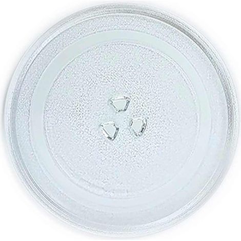 Plateau Tournant Universel En Verre Pour Micro-Ondes 255 Mm