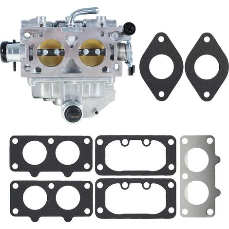 Carburateur bicylindre GX630 / GX690 compatible GX630RH pour moteur essence - Pièce de rechange, Réf. 505-042 (1/5)