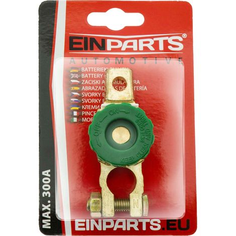 Morsetto per batteria dritto zinco rame 12/24V 300A 1 pz EPBC07 (1/5)