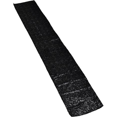 Nappe à sequins bicolores, grande surface, opaque et sans couture, idéale pour la décoration de table lors de fêtes (noir). (1/5)