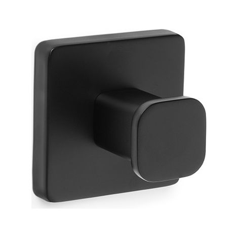 PATÈRE SALLE DE BAIN NERO NOIR MAT