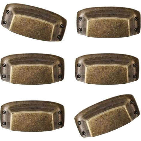 Poignées ergonomiques de forme curviligne pour les entrées de tiroirs offrant un look traditionnel et une construction solide pour les armoires résidentielles Bowgrip (1/5)