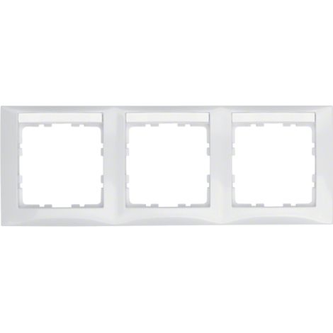 HAGER 10238919 BLANC PLAQUE DE COMMUTATION ET OBTURATEUR BERKER (1/2)