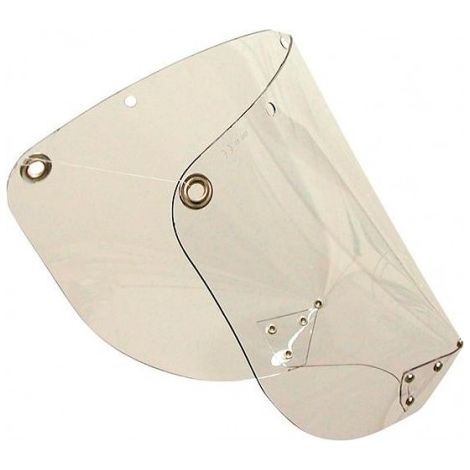Visière clair PC 450x200x1mm