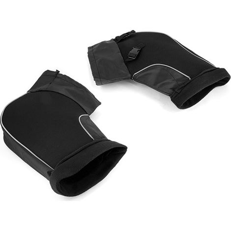 Manchons Hiver Universels Taille Unique 100% Polyester Epais Doublure en Polaire (1/3)