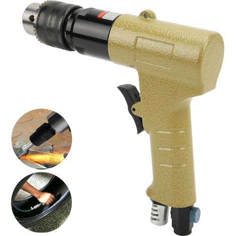 Perceuse pistolet 1/2 pouce, perceuse pistolet 13 mm, perceuse pistolet réversible, machine-outil de perçage pistolet de qualité industrielle KP-554N (1/5)