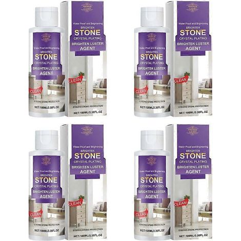 Lot de 4 nettoyants multi-usages pour sols carrelés en céramique, 100 ml, pour la maison et le bureau. (1/5)