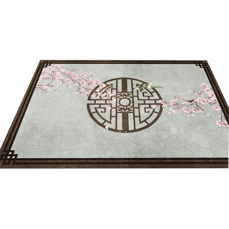 Tapis en jute et sisal, aspect naturel, convient à une utilisation intérieure et extérieure (1/5)