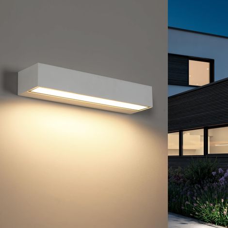 Applique Murale Exterieur LED 16W, IP65, Blanc, 3000K Blanc Chaud (1/5)