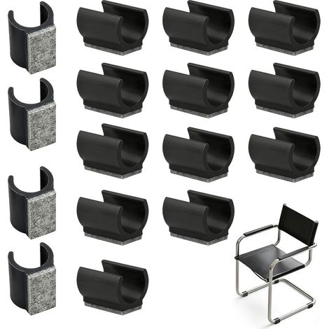 16 Rollen für Schaukelstühle - Durchmesser 24-25 mm - Starker und extrem starker Schutz - Geeignet für Hängesessel (1/5)