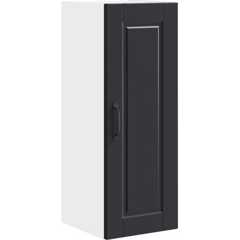 Maison Exclusive - Armario de Pared PORTO Negro 30 x 31 x 80 cm