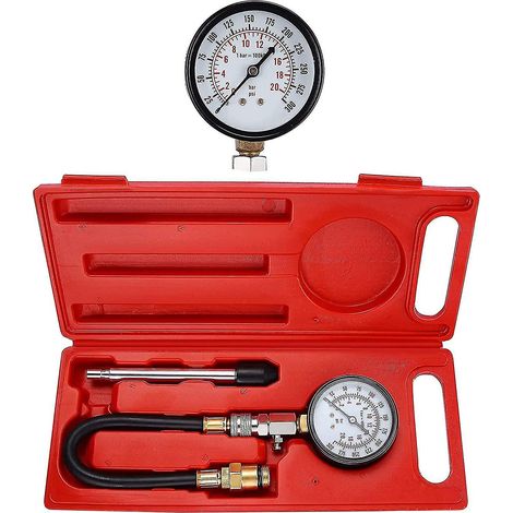 Zylinderdruckmesser, Kompressionsprüfer für Diesel- und Benzinpumpen – Diagnose-Werkzeugsatz (1/4)