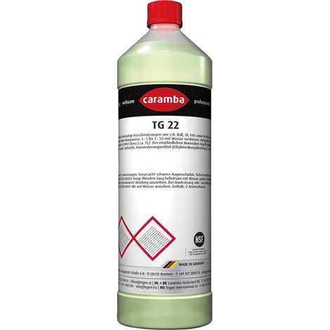 Industriereiniger TG 22 1l Konzentrat Flasche CARAMBA 10 Stk (1/4)