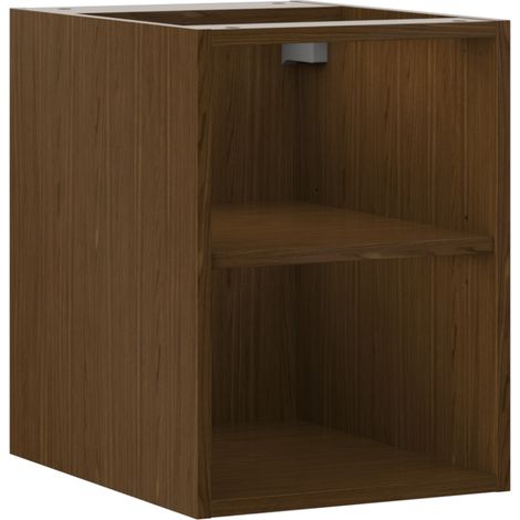 Mexen Box-A armoire ouverte avec étagère 35 cm, noyer - 91AX2-0350-470-0-86 (1/4)