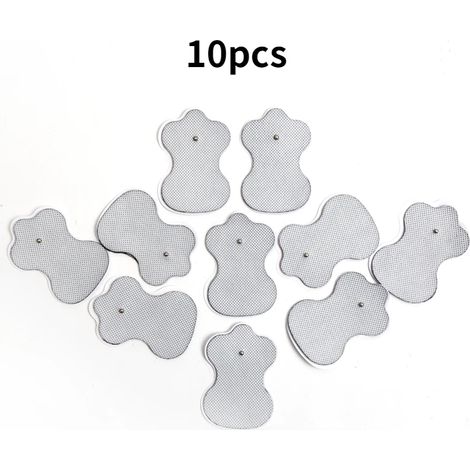 10/20 électrodes pour appareil de thérapie TENS, coussinets auto-adhésifs, stimulateur musculaire, masseur, soins de santé05284