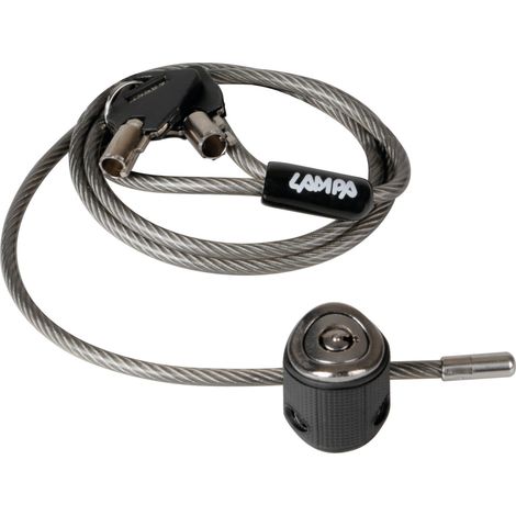 Tory, lucchetto antifurto con cavo di sicurezza - 90 cm (1/4)