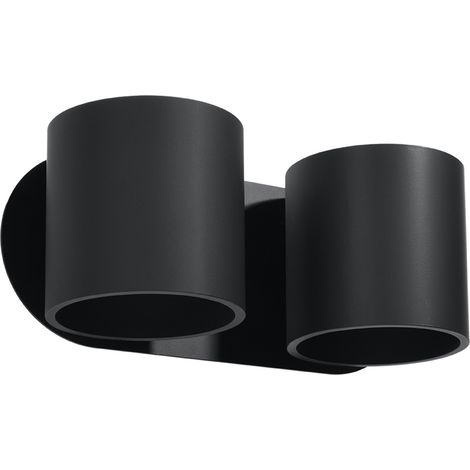 Lámpara de pared amero 2 G9 negro ALU lumilo 06.148.60 (1/5)