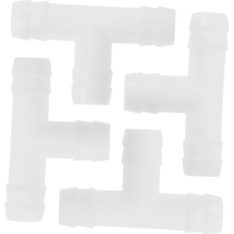 4 pièces Raccord Tuyau Condensat Clim Connecteur Drainage Trois Voies Étanche pour Climatisation Domestique Bureau Hôtel Hôpital École