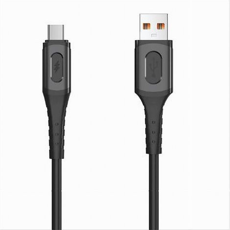 Cable Usb/type-c 1.5mt 5a Super Charge Transmission De Donnees Smartphone Tablette F-tc053 (1/4)